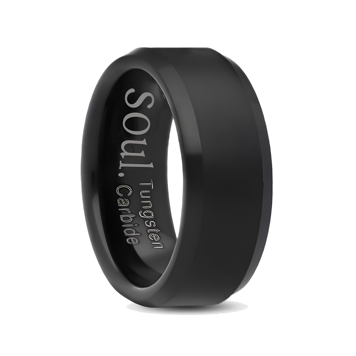 Black tungsten ring