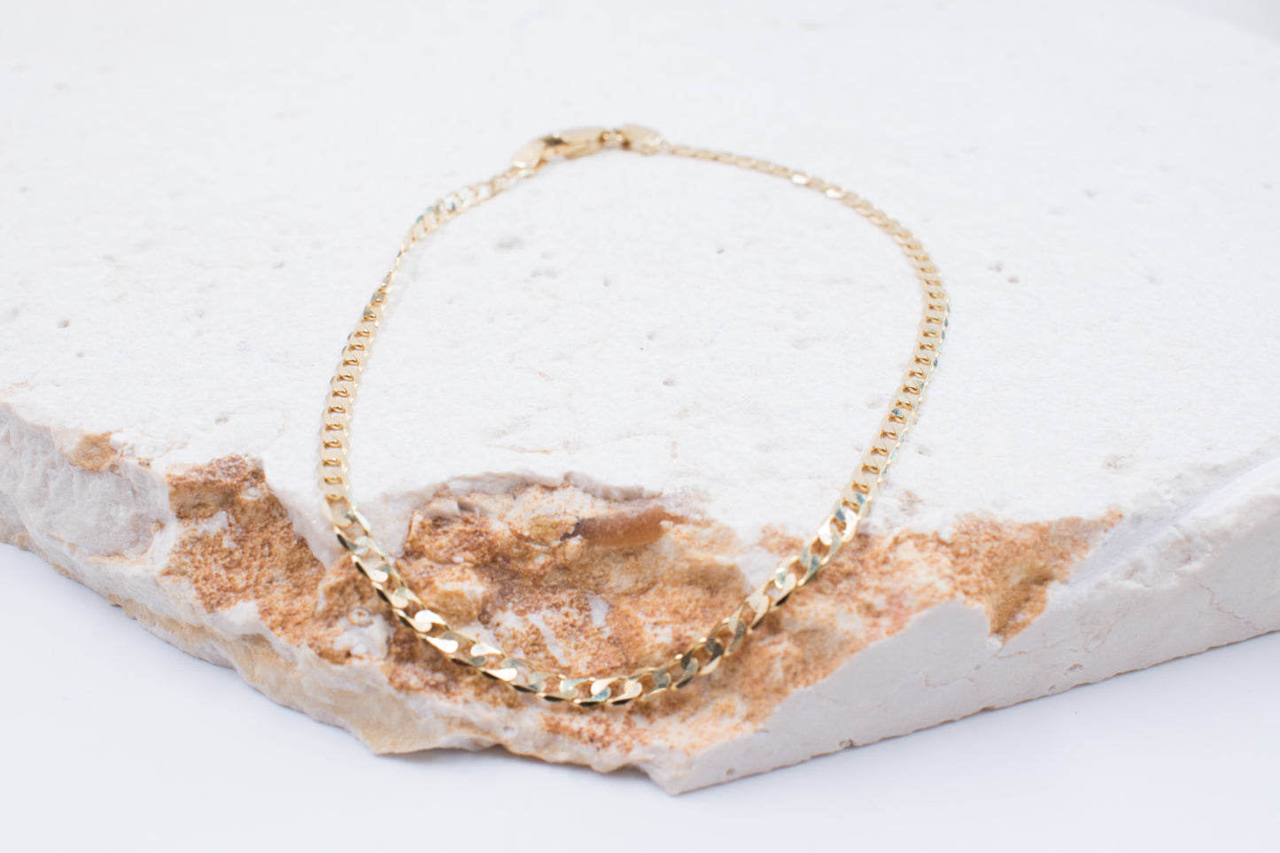 9ct Yellow Gold Curb Link Bracelet