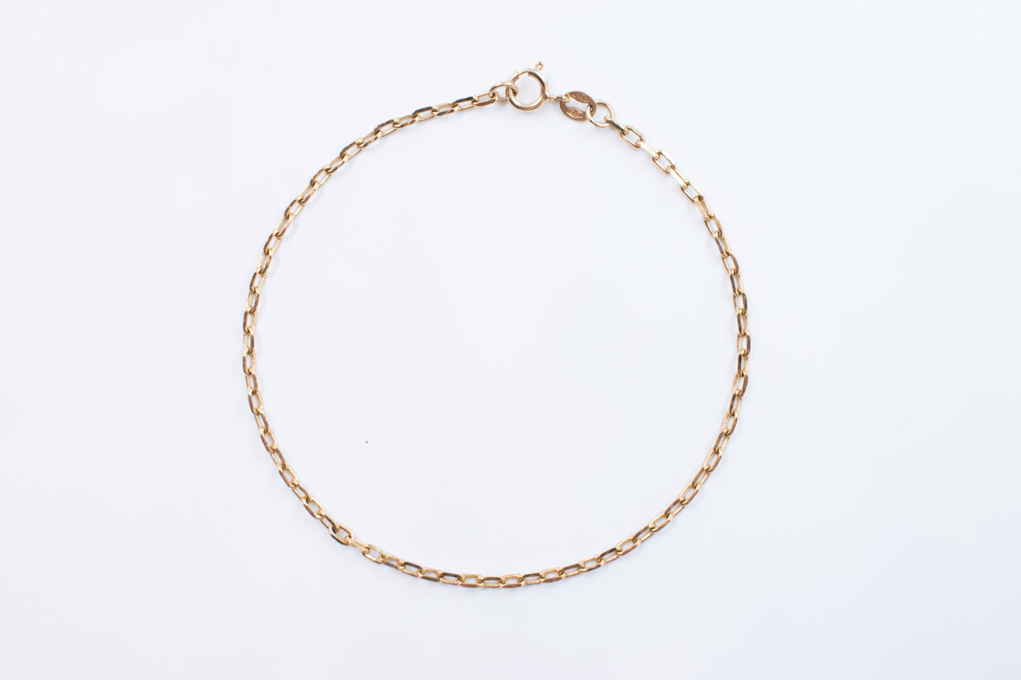 9ct Yellow Gold  Anchor Link Bracelet