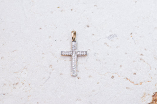 9ct Yellow Gold Cross