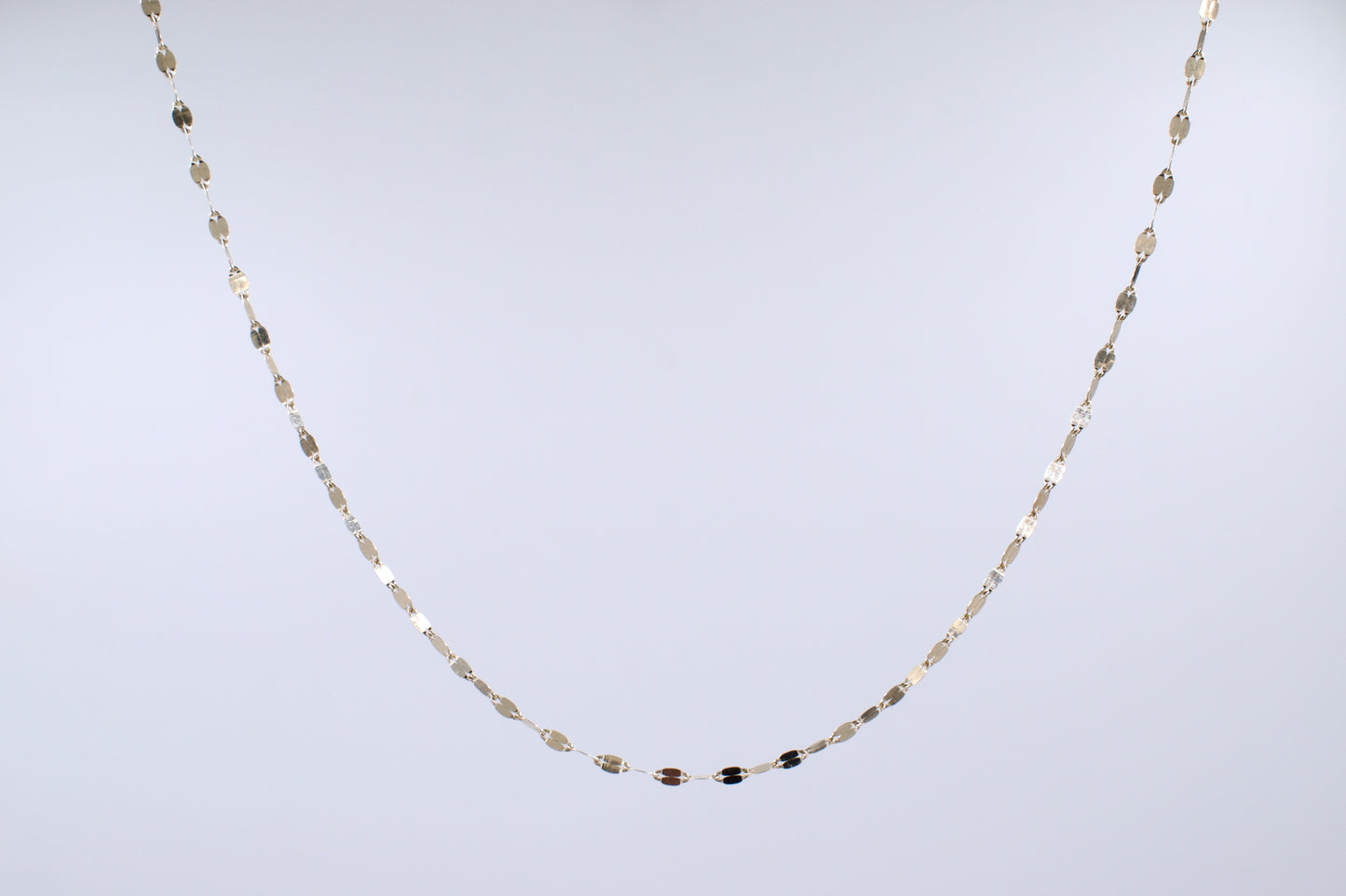 9ct Yellow Gold Oval Disc Chain