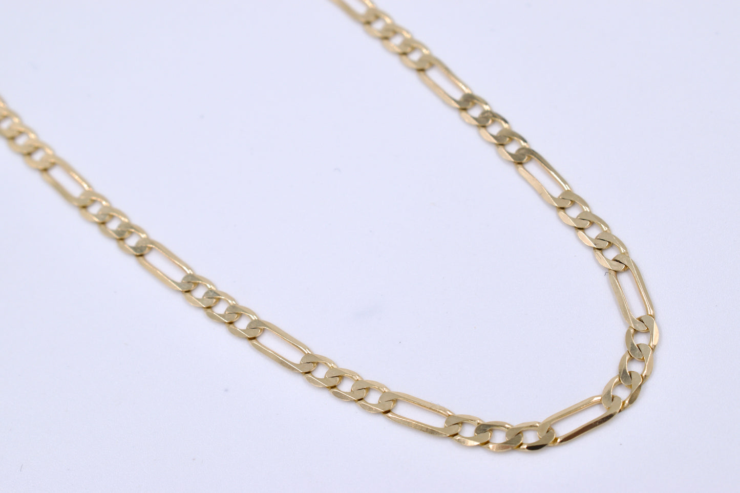 9ct Yellow Gold Figaro Chain