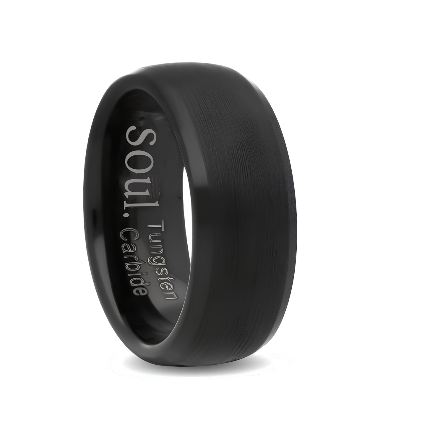Black tungsten ring
